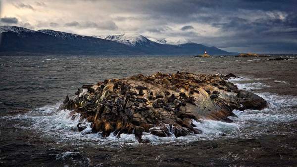 Una de las fotografías de la exposición 'La mirada más austral' Una de las fotografías de la exposición 'La mirada más austral'