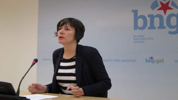 La portavoz del BNG en el Parlamento, Ana Pontón La portavoz del BNG en el Parlamento, Ana Pontón