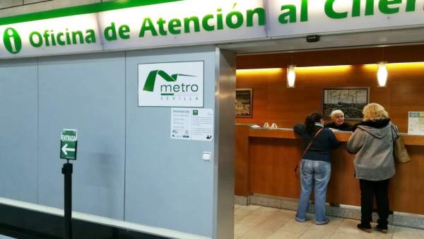 Oficina de atención al cliente del Metro de Sevilla Oficina de atención al cliente del Metro de Sevilla