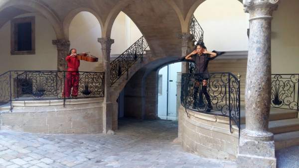 Espectáculo de música y danza en el Casal Solleric Espectáculo de música y danza en el Casal Solleric