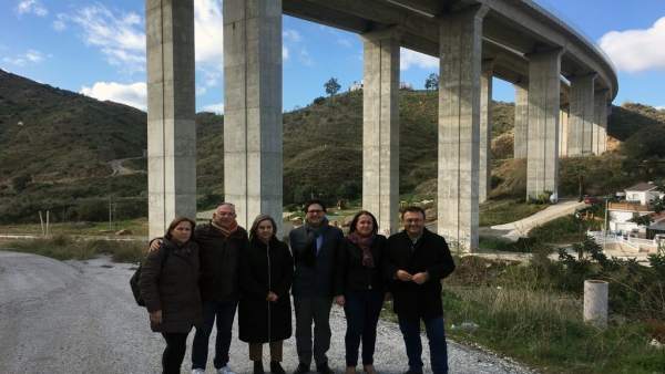 Heredia viaducto totalán tundidor ruido viaductos málaga psoe Heredia viaducto totalán tundidor ruido viaductos málaga psoe