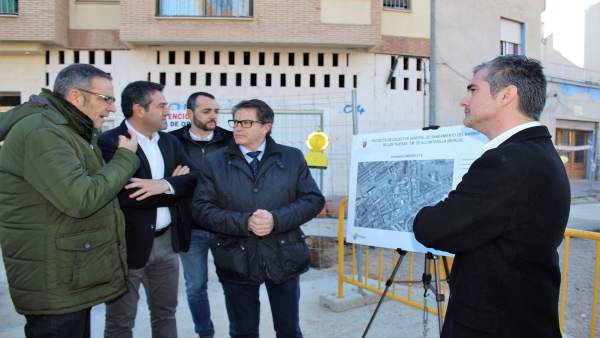 Foto/ El Consejero De Agua, Agricultura, Ganadería Y Pes Ca Visitó Las Obras Del Foto/ El Consejero De Agua, Agricultura, Ganadería Y Pes Ca Visitó Las Obras Del