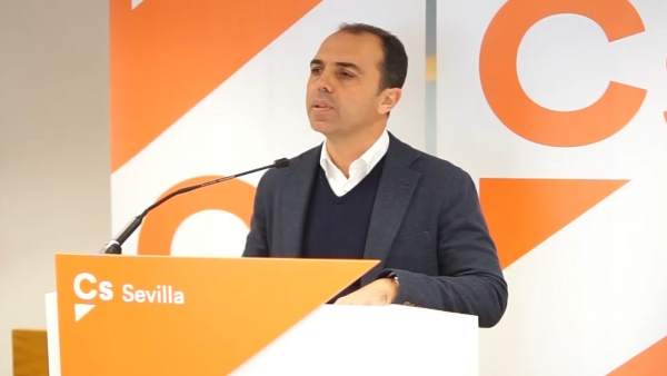El portavoz de Ciudadanos en Sevilla, Javier Millán El portavoz de Ciudadanos en Sevilla, Javier Millán