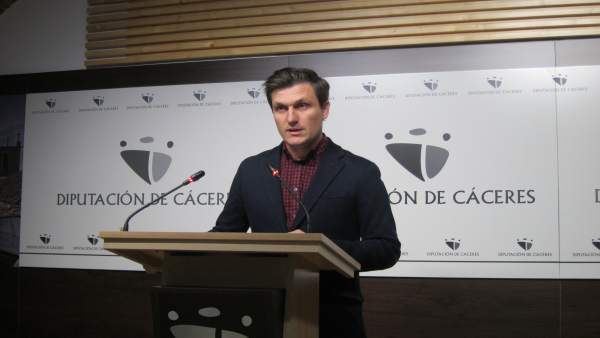 Fernando García Nicolás, portavoz del PSOE en la Diputación de Cáceres Fernando García Nicolás, portavoz del PSOE en la Diputación de Cáceres