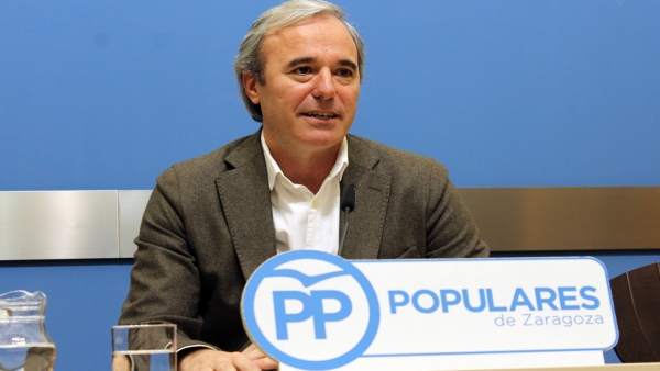 El portavoz del PP en el Ayuntamiento de Zaragoza, Jorge Azcón El portavoz del PP en el Ayuntamiento de Zaragoza, Jorge Azcón