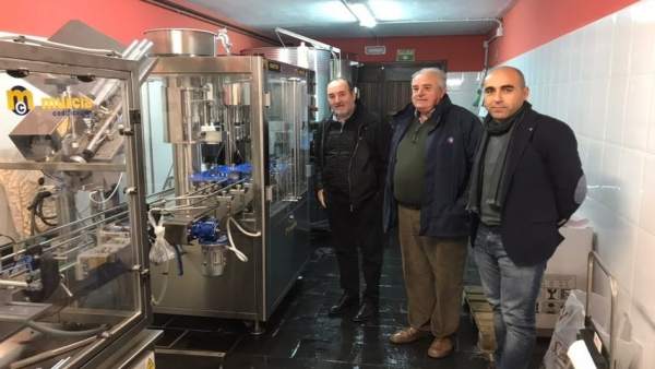 El delegado de Agricultura visita Bodegas Laujar El delegado de Agricultura visita Bodegas Laujar