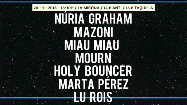 El Festival Neu! de Girona regresa este enero con Núria Graham, Mazoni El Festival Neu! de Girona regresa este enero con Núria Graham, Mazoni