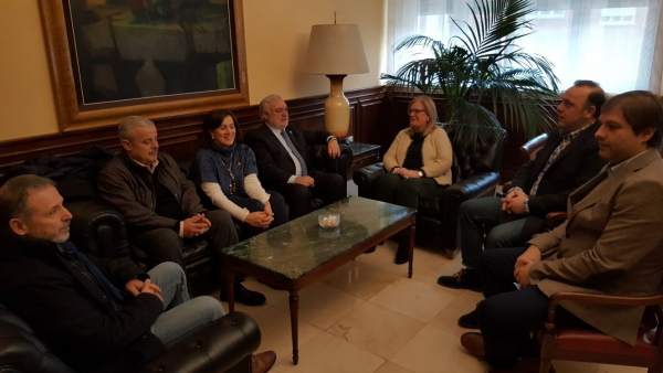 Reunión con el Colegio de Enfermería Reunión con el Colegio de Enfermería