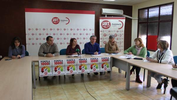Rueda de prensa de UGT Rueda de prensa de UGT