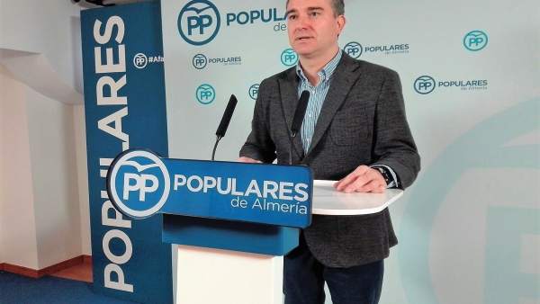 El parlamentario por el Partido Popular de Almería, Amós García El parlamentario por el Partido Popular de Almería, Amós García