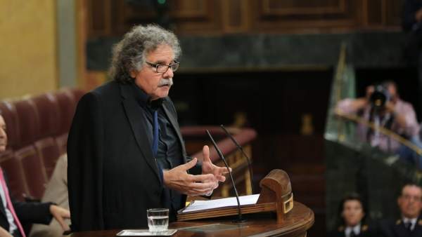 Joan Tardà en el Congreso Joan Tardà en el Congreso