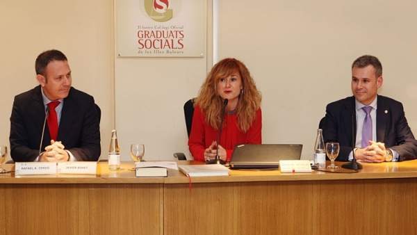 La presidenta del Colegio de Graduados Sociales de Baleares La presidenta del Colegio de Graduados Sociales de Baleares