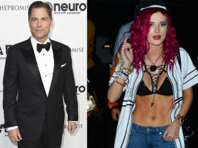Rob Lowe y Bella Thorne