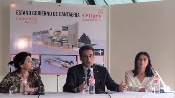 Presentanción del stand de Cantabria en Fitur Presentanción del stand de Cantabria en Fitur