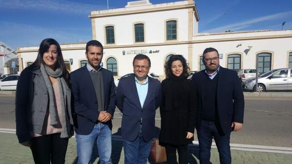Heredia antequera segunda estación AVE PSOE Heredia antequera segunda estación AVE PSOE