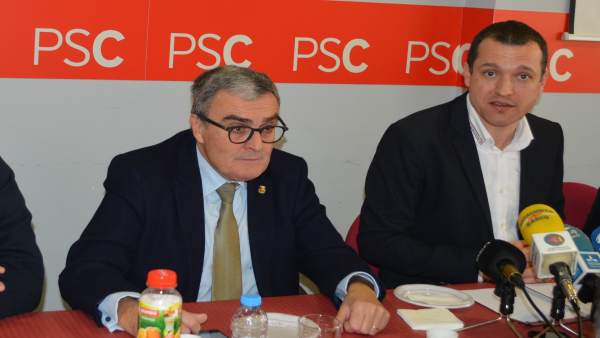 Àngel Ros y Òscar Ordeig (PSC) Àngel Ros y Òscar Ordeig (PSC)