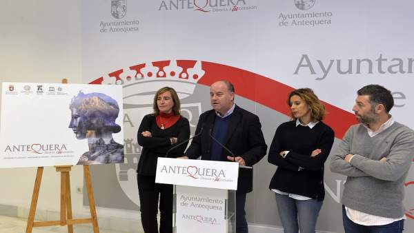 Presentación de lo que llevará Antequera a Fitur Presentación de lo que llevará Antequera a Fitur