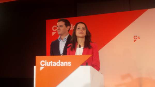 Albert Rivera e Inés Arrimadas (Cs) Albert Rivera e Inés Arrimadas (Cs)