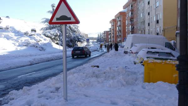 Ávila: Nevada En La Ciudad De Ávila Ávila: Nevada En La Ciudad De Ávila