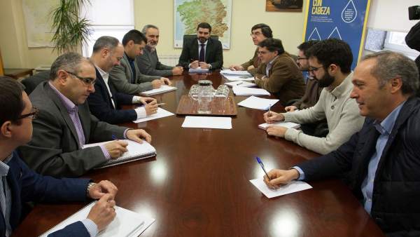 Reunión para el trasvase del Verdugo Reunión para el trasvase del Verdugo