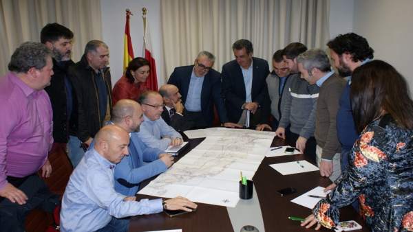 Reunión en el PRC sobre la conexión ferroviaria Santander-Bilbao Reunión en el PRC sobre la conexión ferroviaria Santander-Bilbao