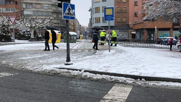 León.- Aspectos de las calles de León León.- Aspectos de las calles de León