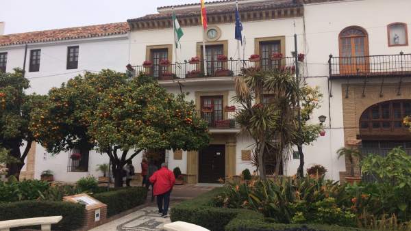 Ayuntamiento de Marbella, fachada, Consistorio marbellí Ayuntamiento de Marbella, fachada, Consistorio marbellí