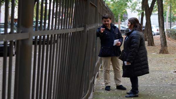 Visita del PP al Parque Blanco White de Sevilla Visita del PP al Parque Blanco White de Sevilla