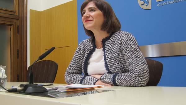 La portavoz de Cs en el Ayuntamiento de Zaragoza, Sara Fernández La portavoz de Cs en el Ayuntamiento de Zaragoza, Sara Fernández
