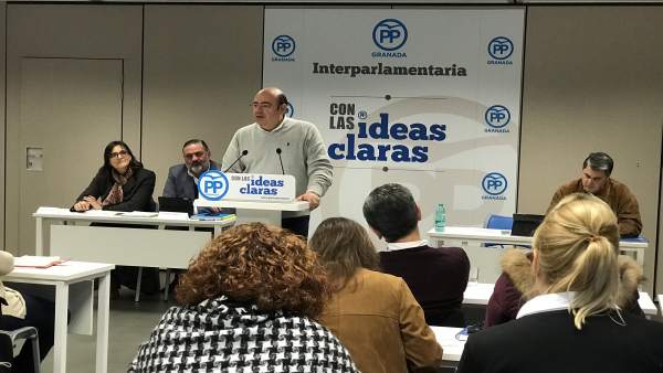 Reunión de la Interparlamentaria del PP de Granada Reunión de la Interparlamentaria del PP de Granada