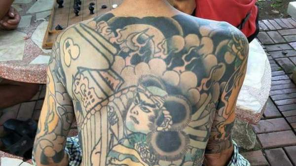 Los tatuajes de un capo Yakuza Los tatuajes de un capo Yakuza