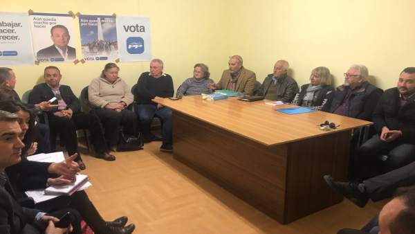 Reunión del PP de Almería con Aunan Reunión del PP de Almería con Aunan