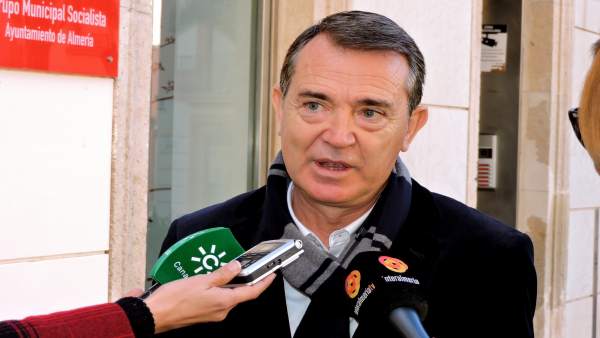 El portavoz municipal del PSOE de Almería, Juan Carlos Pérez Navas El portavoz municipal del PSOE de Almería, Juan Carlos Pérez Navas