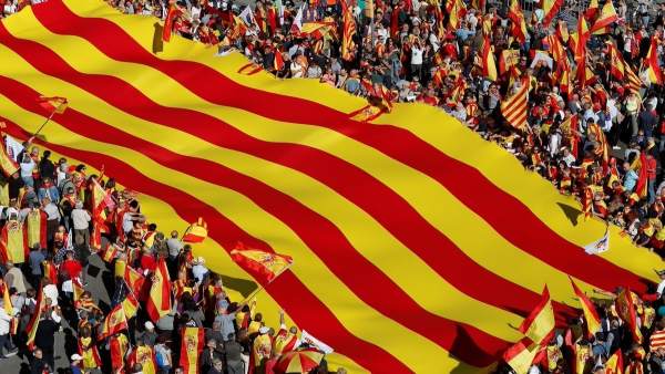 Manifestación por la unidad de España a finales de octubre de 2017 Manifestación por la unidad de España a finales de octubre de 2017