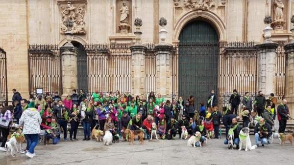 Participantes en el paseo Participantes en el paseo