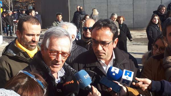 El exalcalde de Barcelona Xavier Trias y el diputado de JuntsxCat Josep Rull El exalcalde de Barcelona Xavier Trias y el diputado de JuntsxCat Josep Rull