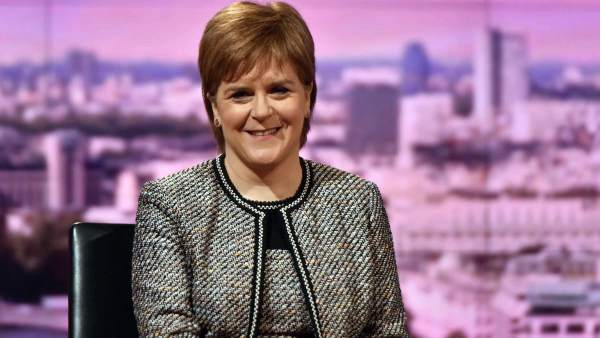La primera ministra de Escocia, Nicola Sturgeon La primera ministra de Escocia, Nicola Sturgeon