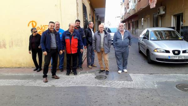 Gms Almería. Nota Y Foto Canalizaciones Gas Piedras Redondas Gms Almería. Nota Y Foto Canalizaciones Gas Piedras Redondas