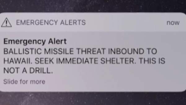 Pánico en Hawaii al dispararse por error una emergencia de ataque con misiles Pánico en Hawaii al dispararse por error una emergencia de ataque con misiles