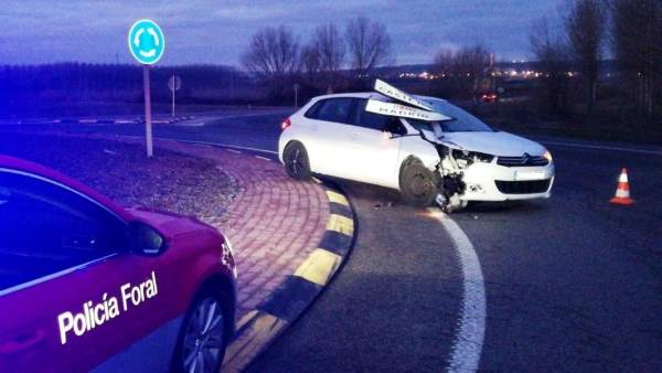 Imagen del accidente. Imagen del accidente.