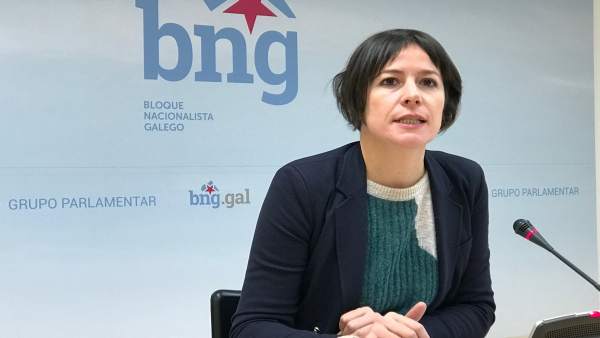 La portavoz nacional del BNG y parlamentaria, Ana Pontón La portavoz nacional del BNG y parlamentaria, Ana Pontón