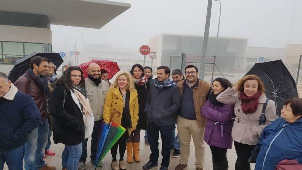 Alberto Garzón IU archidona málaga carcel centro penitenciario visita Alberto Garzón IU archidona málaga carcel centro penitenciario visita