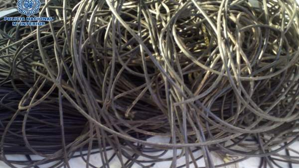 Cableado robado cobre Cableado robado cobre