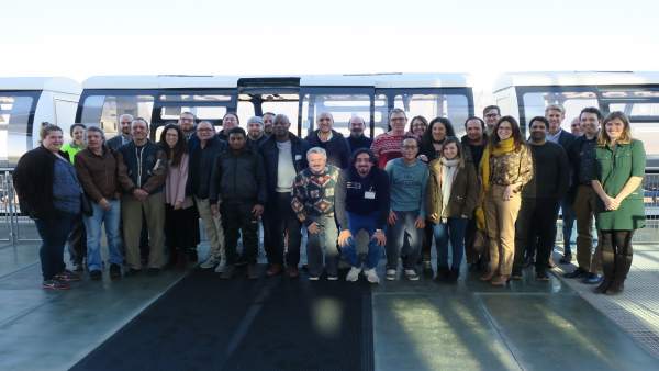 Encuentro con los participantes del curso Encuentro con los participantes del curso