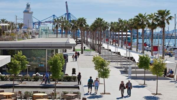 Málaga, puerto, turistas, turismo Málaga, puerto, turistas, turismo