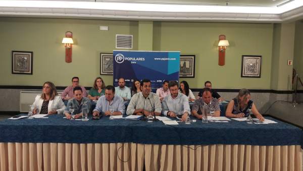 Primer comité ejecutivo de Requena al frente del PP de Jaén Primer comité ejecutivo de Requena al frente del PP de Jaén