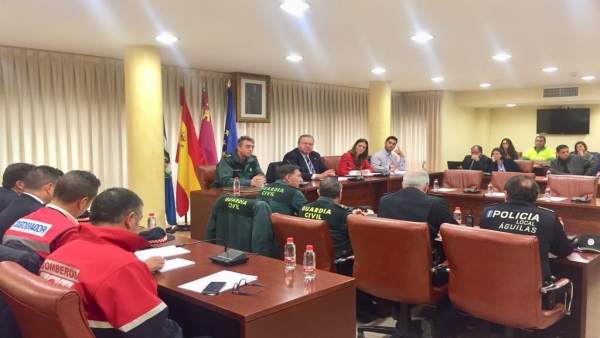 Rueda de prensa de presentación del destacamento carnavales Águilas Rueda de prensa de presentación del destacamento carnavales Águilas