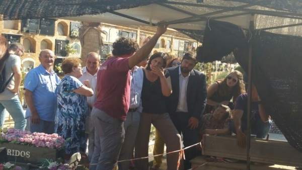 Trabajos en la fosa de Paterna Trabajos en la fosa de Paterna