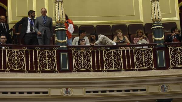 Ruth Ortiz, la exmujer de José Bretón, en el Congreso Ruth Ortiz, la exmujer de José Bretón, en el Congreso