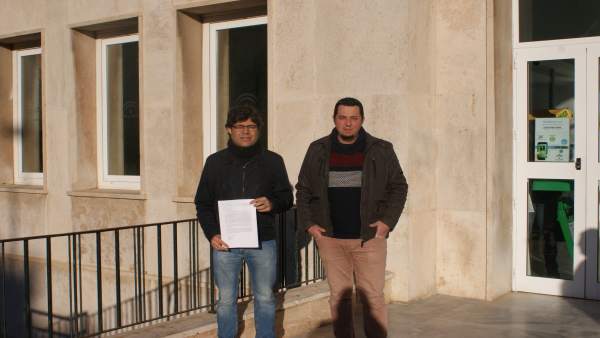El coordinador de IU en Níjar, Alexis Pineda El coordinador de IU en Níjar, Alexis Pineda
